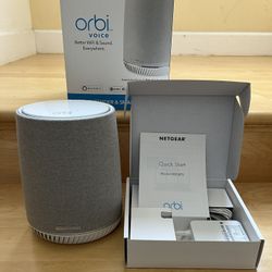 Excellent Orbi Voice Smart Speaker WiFi Mesh Extender Alexa