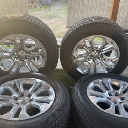 2024 Stock Silverado LTZ  Wheels And Tires 