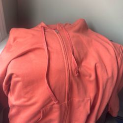 BRAND NEW PEACH HOODIE 