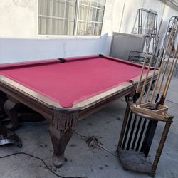 Professional  Full Size Slate Pool Table 