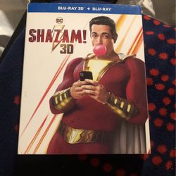 Shazam Blu-Ray + 3D