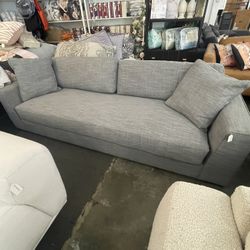 New Grey Sofa 99x40x28 Free Delivery