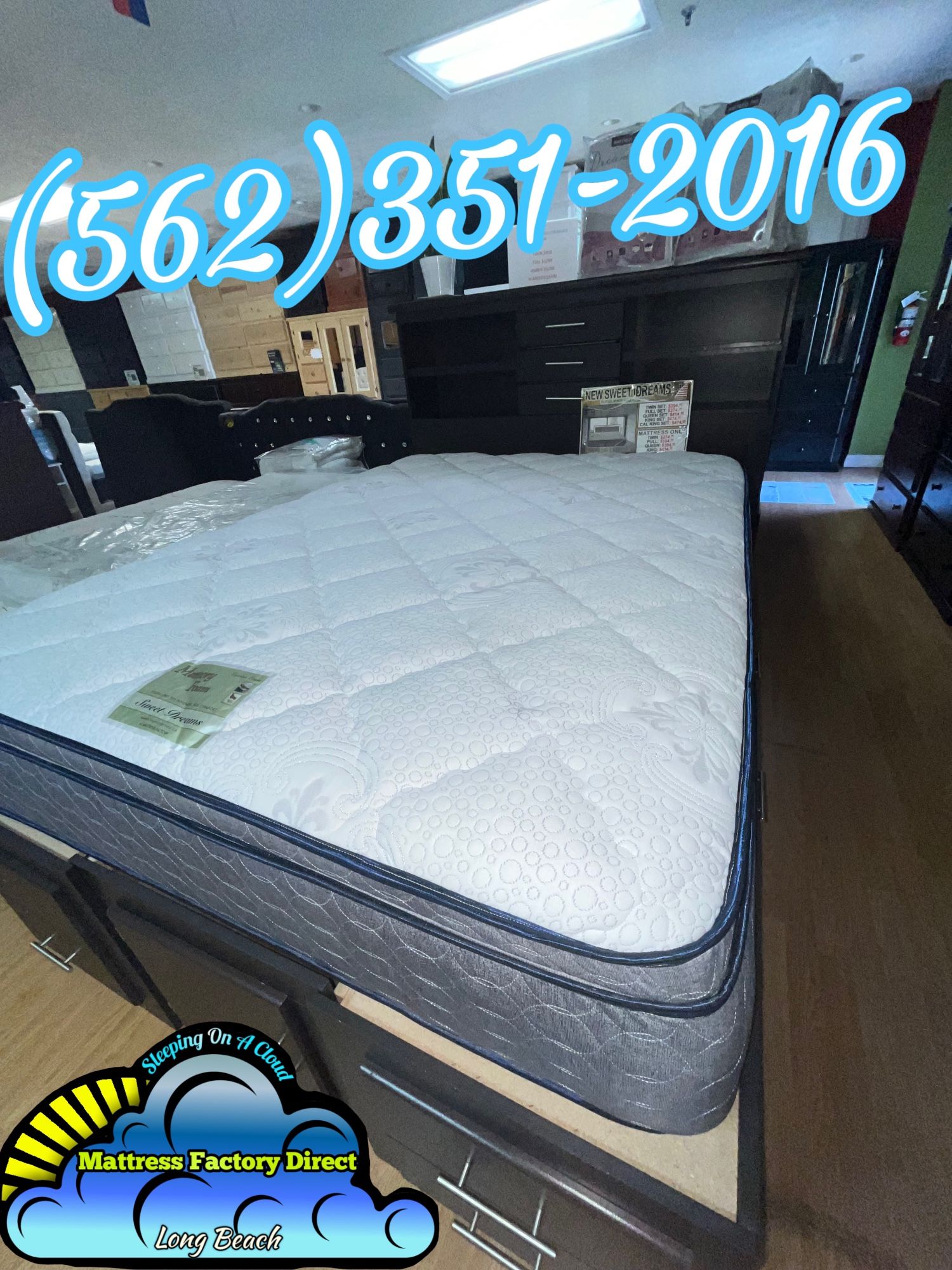 Queen Hybrid Cool Gel Memory Foam Pillowtop Mattress