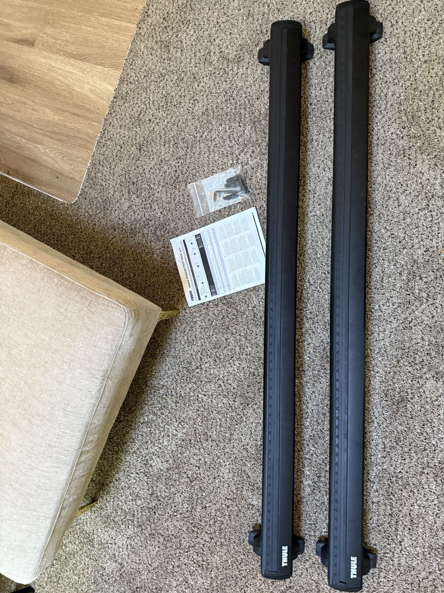 Thule Evo Roof Rack 53” With Podium Feet