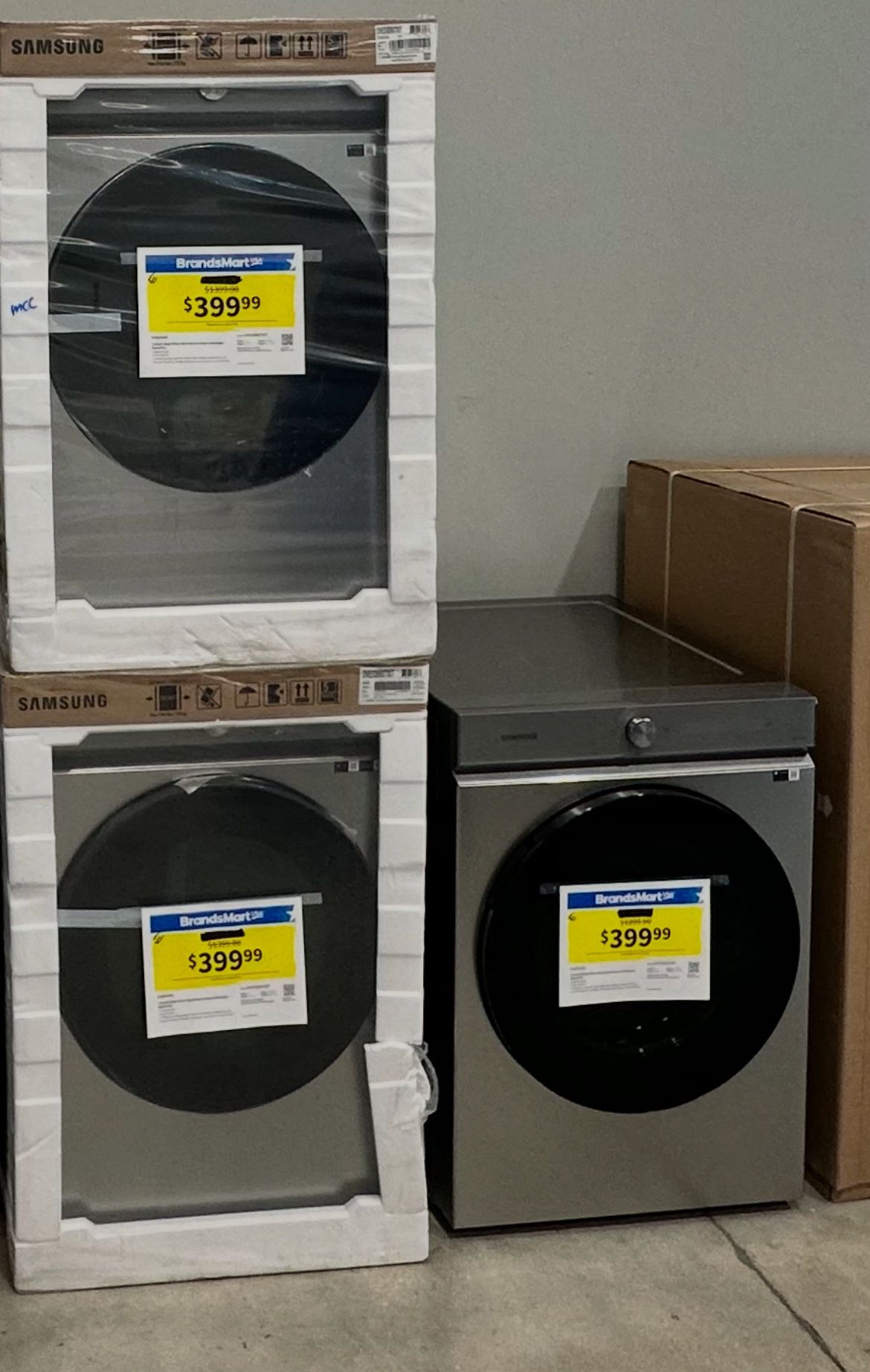 Samsung Bespoke 7.6 cu. ft Electric Dryer Model: DVE53BB8700 - New in Box - MSRP 1399