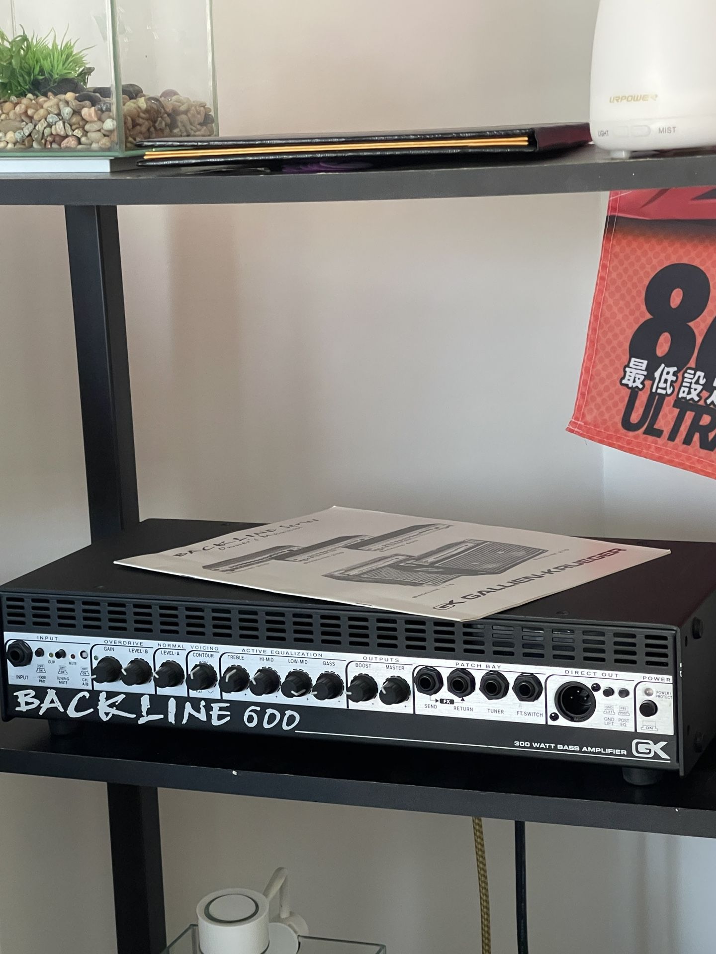 GK 300watt Bass Amp And Cab