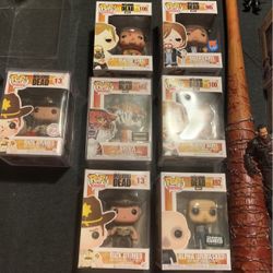 The Walking Dead’s Funko Pop Collection Of Funko Pops 