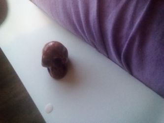 Red Jasper Skull Crystal