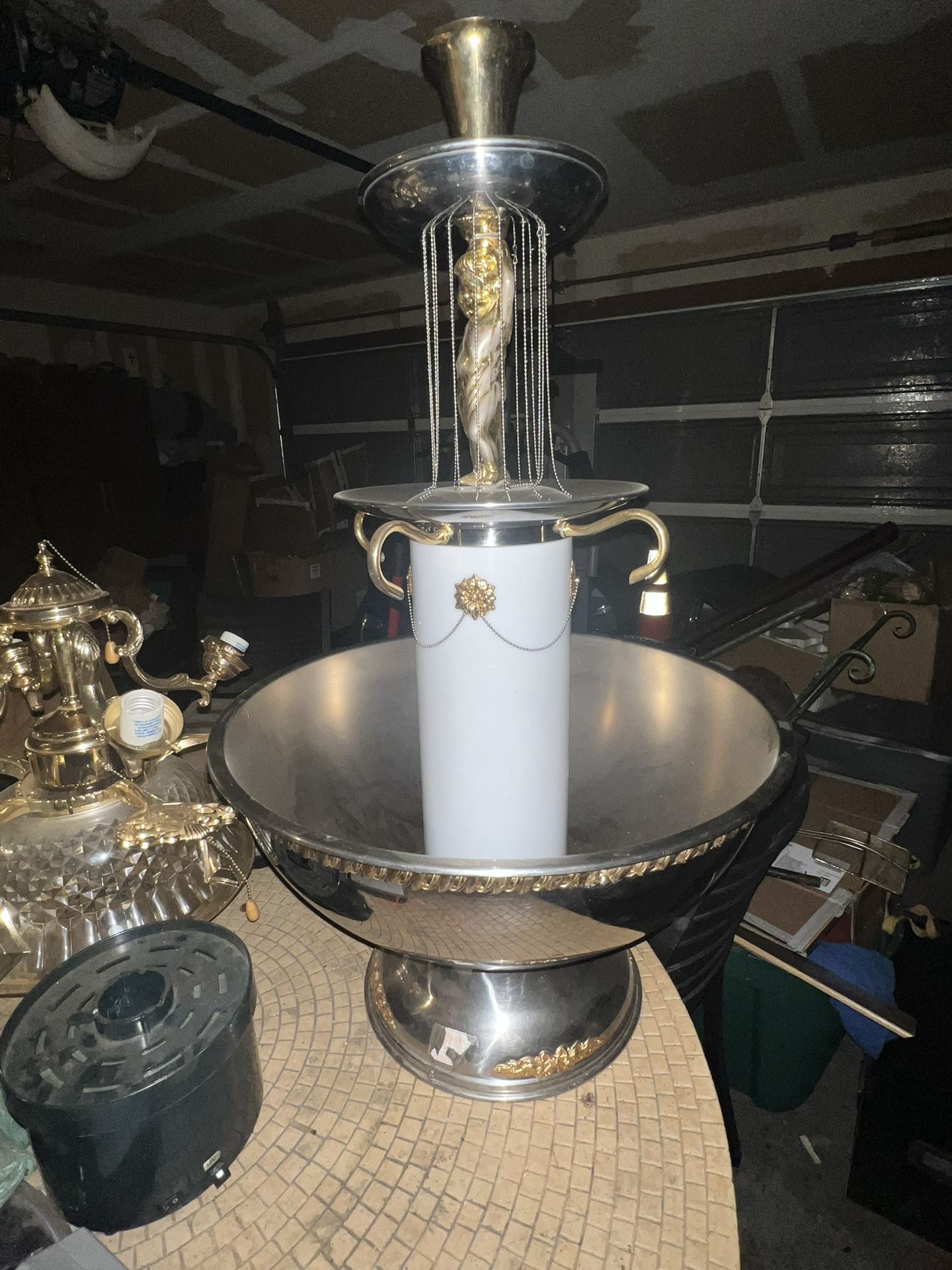 Stainless Steel Champagne/Chocolate Fountain