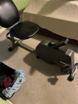 Space saver exercise bike