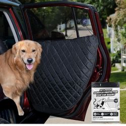 Brand New Car Door Protector for Dogs, Anti Scratch Liner with Clips Suction Cups, Medium Size, Protects Car Doors from Dog Scratches, Fits Cars, SUVs