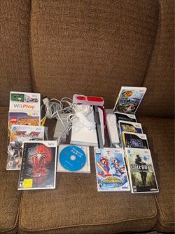wii console and games bundle