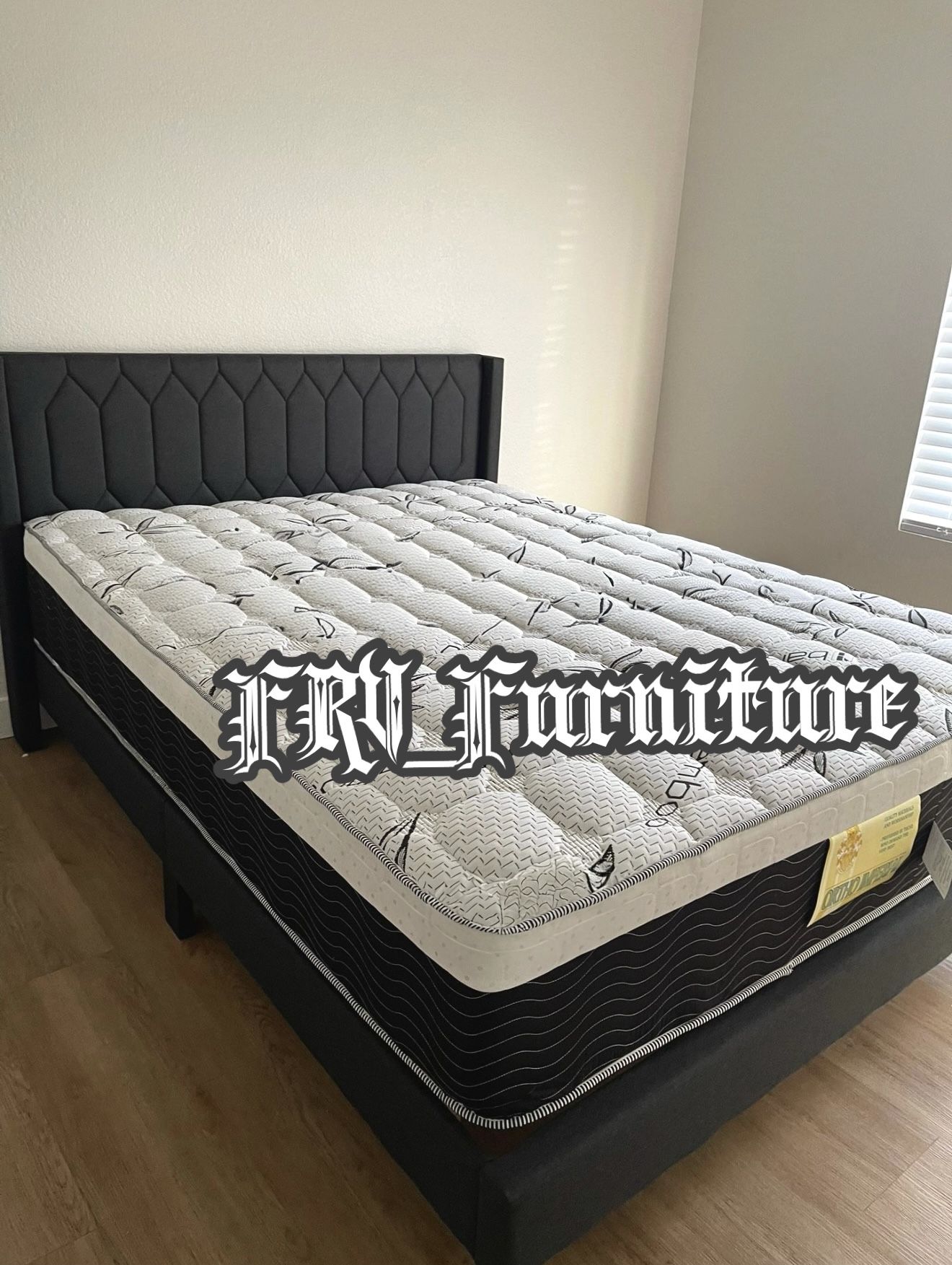 New Queen Bed Frame With Mattress 