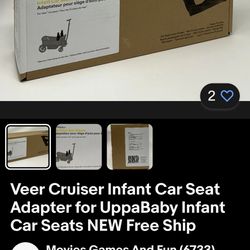 Infant Car Seat Adapter Brand New!