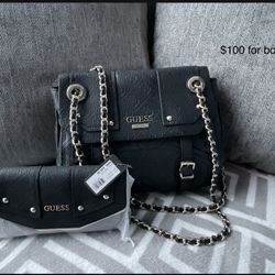 New-Guess Shoulder Bag  w/Wallet 