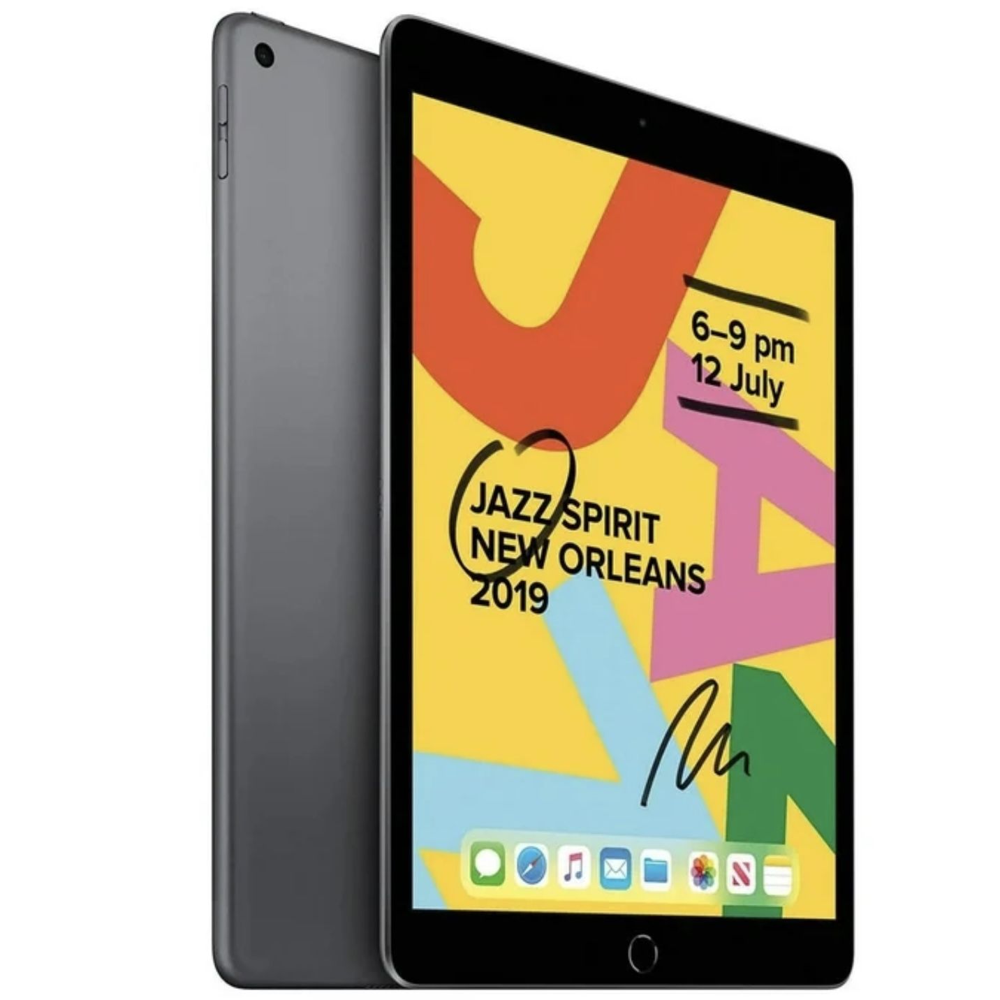 Apple iPad 10.2 Inch Space Grey 7th Gen 128GB WiFi Cellular A2200