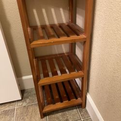 3-tier Wood Shelf