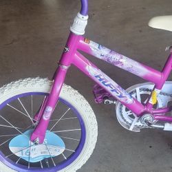 Girls 16" Bike With Training Wheels New Firm Price 