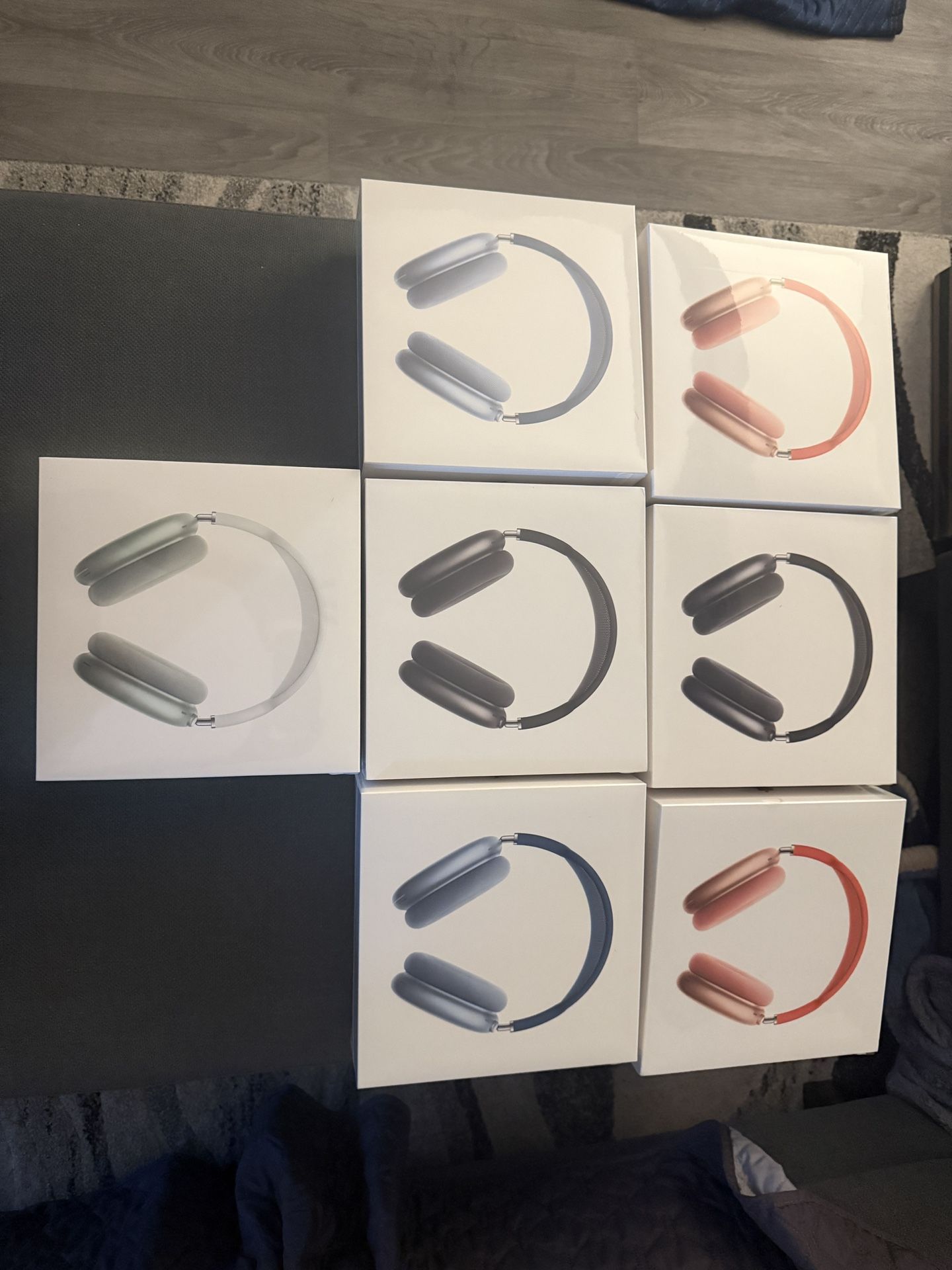 Apple Air Pod Max. Black, Blue, Green And Orange. Brand new Still Sealed