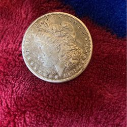 1881 S Morgan Silver Dollar 