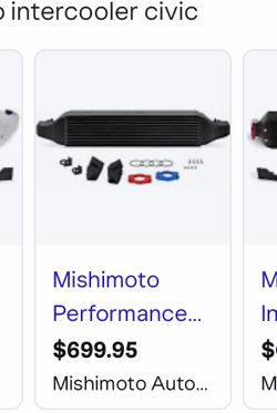 10th gen Honda civic touring 1.5t preformance parts - ktuner - Mishimoto intercooler - Mishimoto cold air intake  - black out tail lights