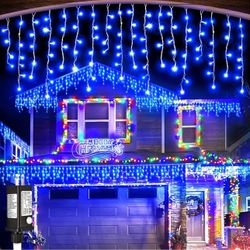Christmas Lights 99’ Blue LED Outdoor