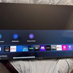 50” Samsung Smart tv  (2022)