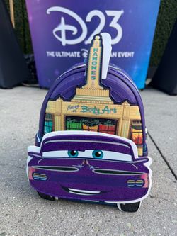 D23 2026 Exclusive Cars Ramone Cosplay Glow Mini Backpack