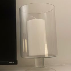 Glass Candle Holders 