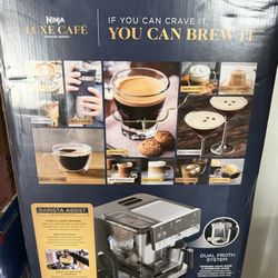 Ninja Luxe Café Premier 3-in-1 Espresso Drip Coffee & Cold Brew Maker