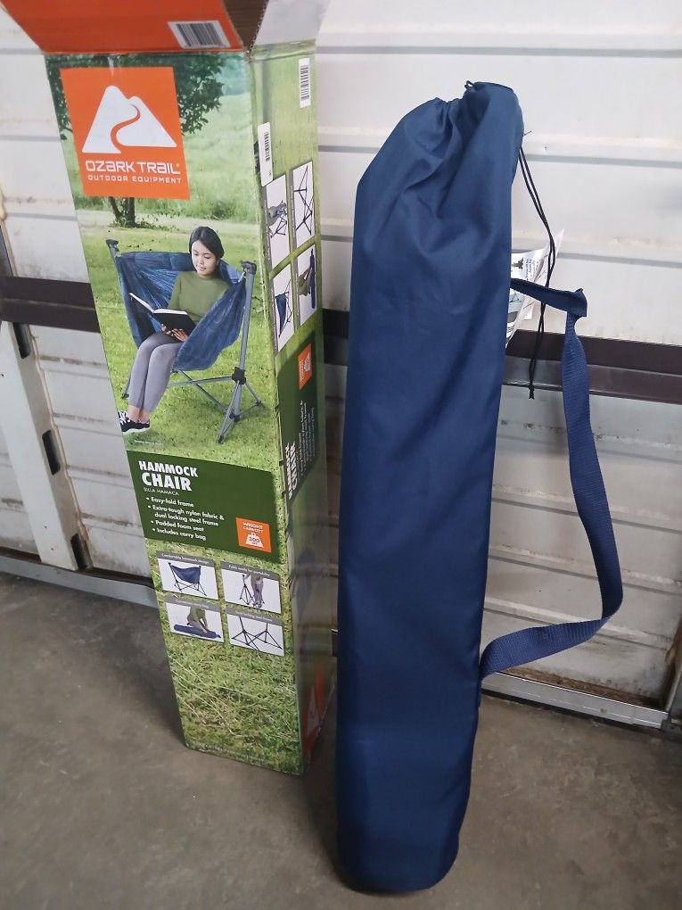 New Ozark Trail Hammock Chair In Blue 