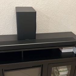 Samsung Sound Bar And Subwoofer
