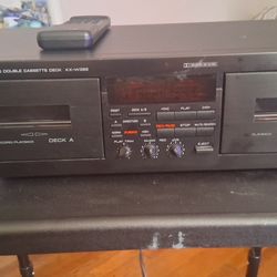 Yamaha double tape deck