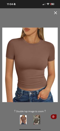 Top Slim Básico Para Mujer (gym, Yoga) Talla S
