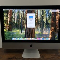 Apple iMac 21.5” Retina 4K (2019)  256GB SSD  8GB RAM Excellent Condition