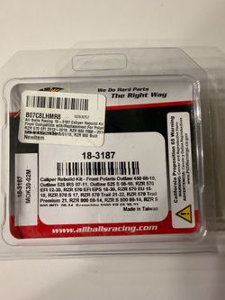All Balls 18-3187 Front Caliper Rebuild Kit Polaris RZR New