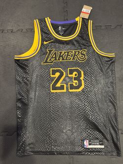 Lebron James Black Mamba 2020 Championship jersey