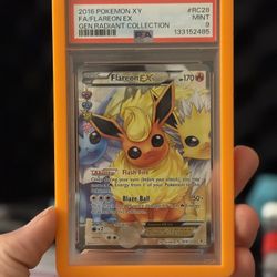 Flareon PSA 9 Radiant Collection