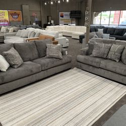 Warm Gray Deep Sofa Set 