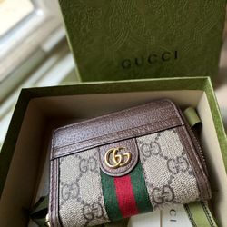 GUCCI OPHIDIA CARD CASE WALLET (currently selling for $580 on Gucci)