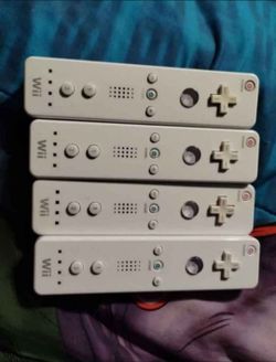 Wii remotes, $25 each