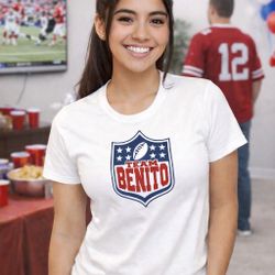 Team Benito Super Bowl Party T Shirt