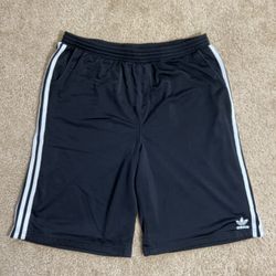 ADIDAS / Ol’ Skool OG Original Athletic Shorts w/ Pockets / Basketball Casual Breakdancing / Men’s XX-Large XXL 2XL / Excellent Condition!! / Black