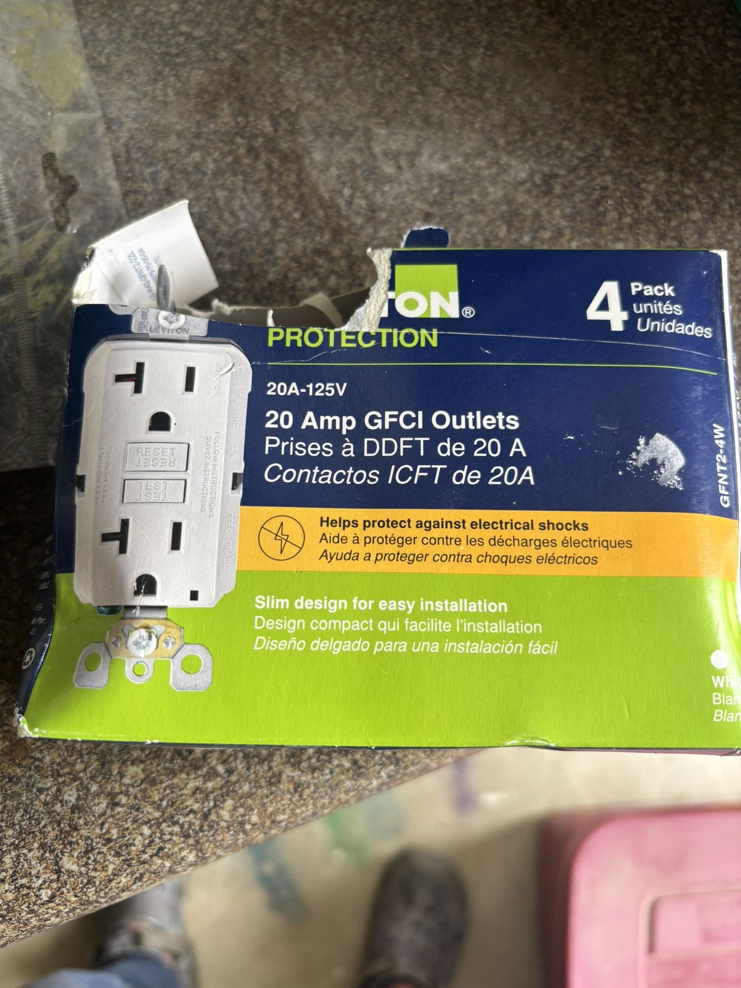 GFI. Leviton