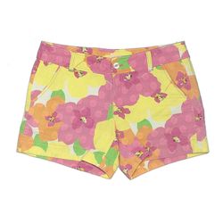 Lilly Pulitzer Size 6 Floral Print Cotton Shorts