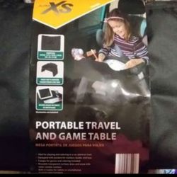Brandnew Kids Portable Travel Tray & Game Table, Comes W/English & Spanish Activity Pages