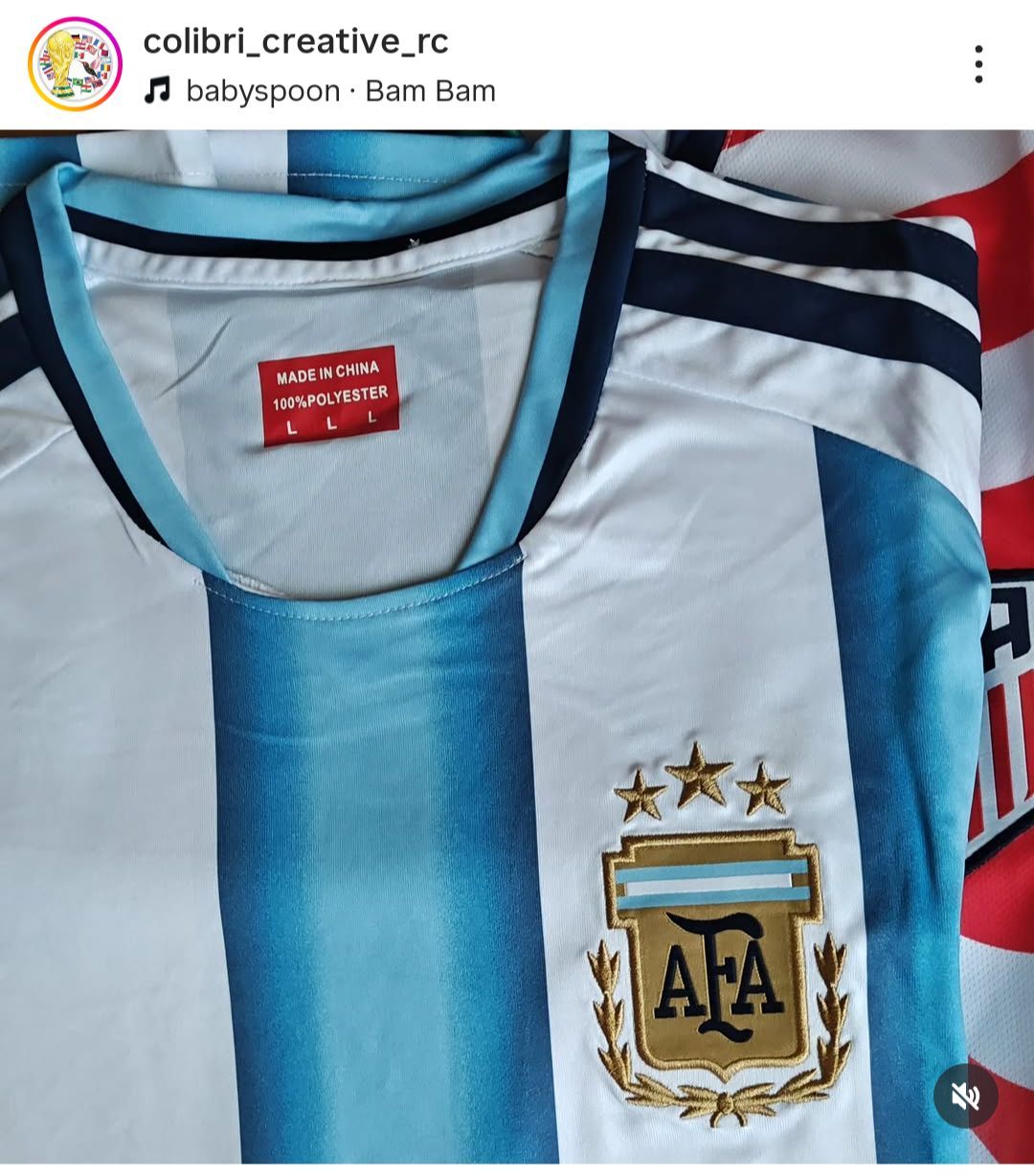 Argentina World cup Jersey Messi