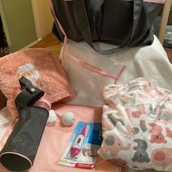 Diaper Bag With Accessories 