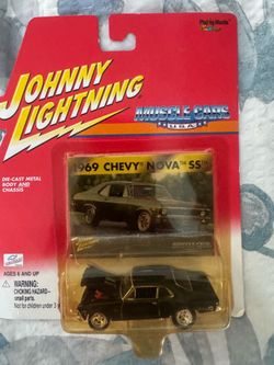 Johnny Lightning 1969 Chevy Nova SS Die-Cast