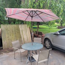 Table And Chair Setup